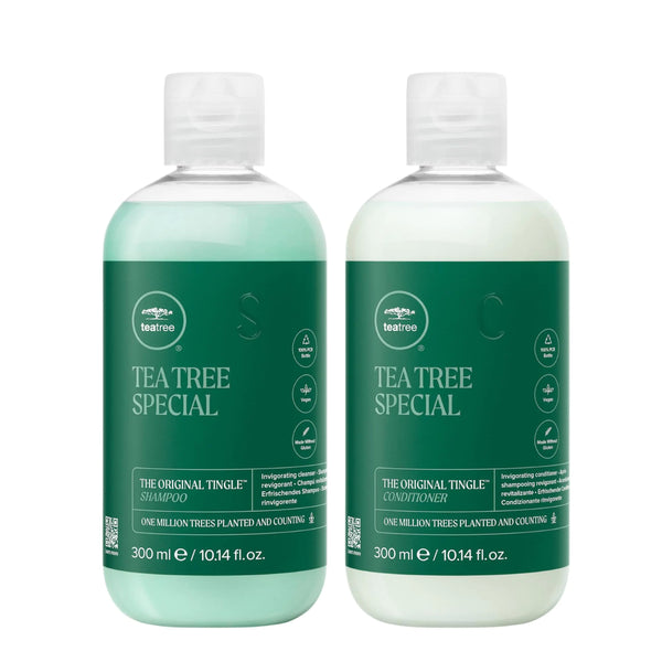 Tea Tree Special Shampoo, Deep Cleans, Refreshes Scalp, For All Hair Types, Especially Oily Hair 10.14 Fl Oz (Pack of 2)